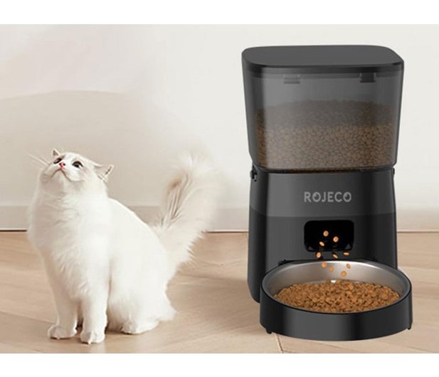 Rojeco INTELIGENTNY DOZOWNIK KARMY 2L PET FEEDER WIFI VERSION (CZAR - 1514976 - zdjęcie 2